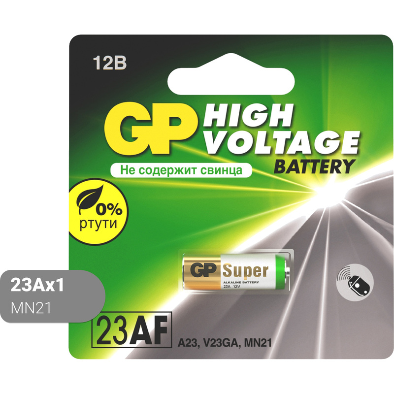 Изображение товара Батарейка 8LR932 GP High Voltage - надежная щелочная батарейка