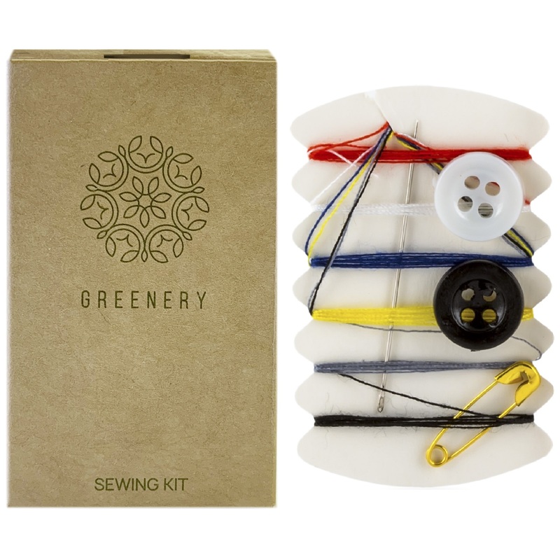 Изображение товара Набор швейный Greenery картон 4 предмета 500 штук в упаковке