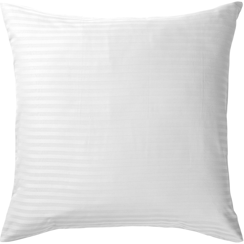 Изображение товара Наволочка Verossa 70x70 см страйп-сатин 120 г/кв.м белая (2 штуки в упаковке)