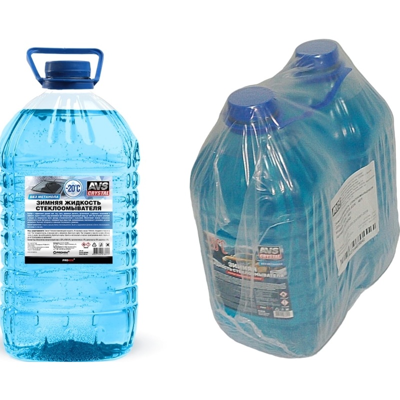 Изображение товара AVS AVK-401 зимняя жидкость стеклоомывающая 4л уп 2 шт