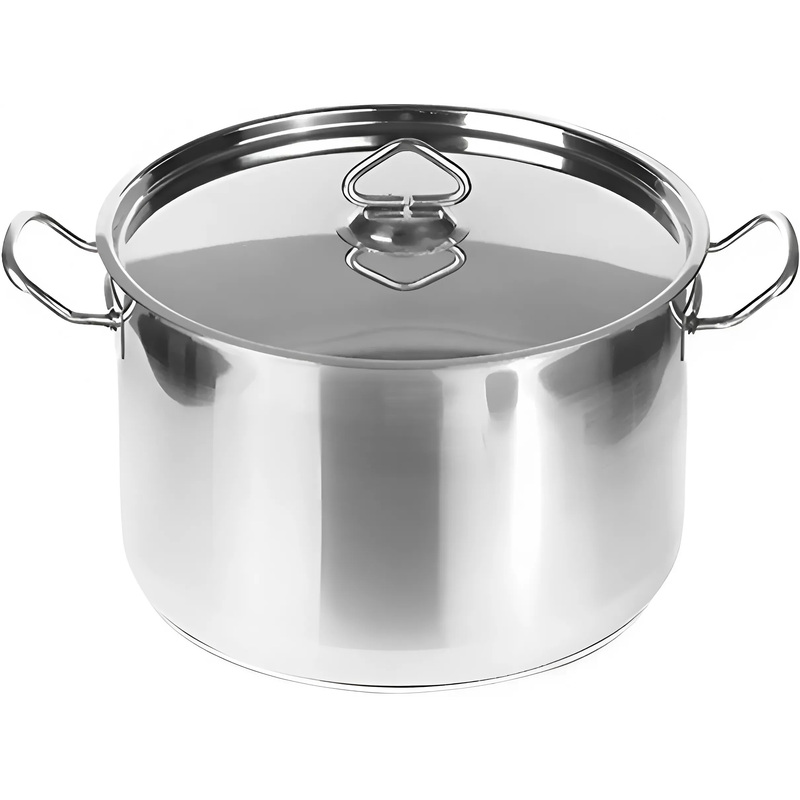 Изображение товара Кастрюля 9 л нержавеющая сталь с крышкой