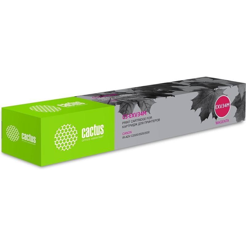 Изображение товара Картридж лазерный Cactus CS-EXV34M M2540 пурпурный совместимый для Kyocera