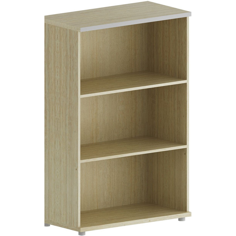 Изображение товара Стеллаж для документов Комус Мебель Сатурн-Д ясень 802x420x1232 мм