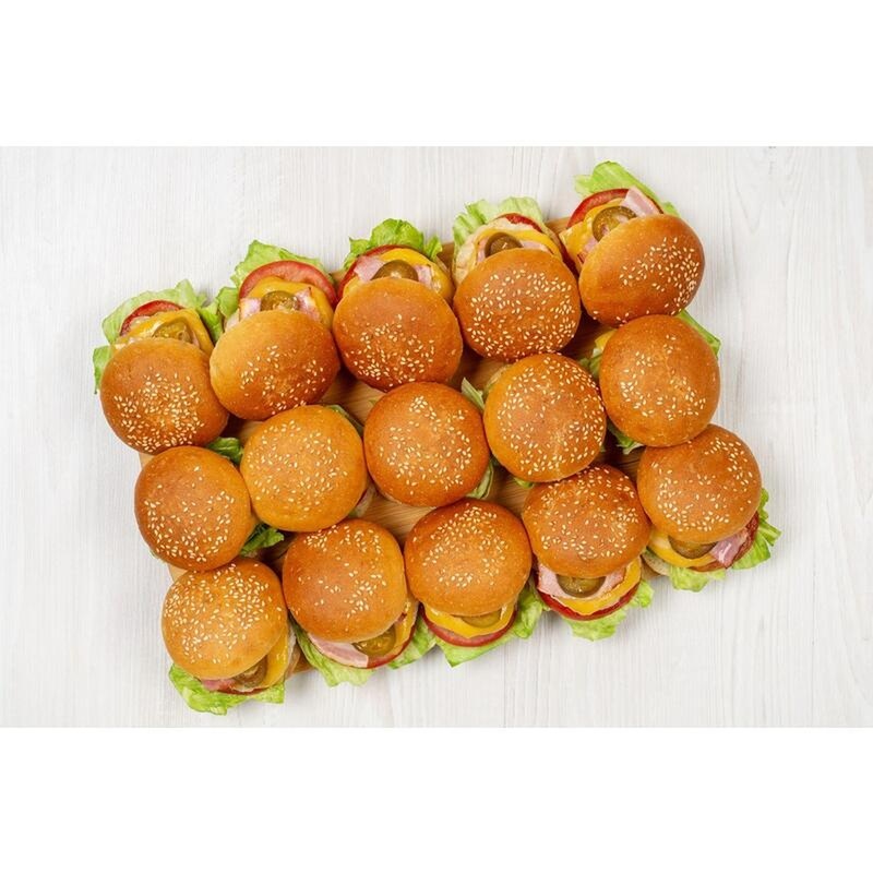 Изображение товара Фуршетный сет мини-бургеров с курицей и беконом на 5-10 персон