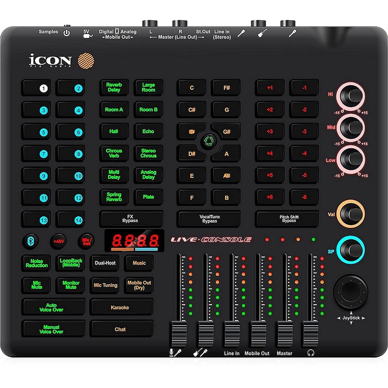 Изображение товара Аудиоинтерфейс Icon Live Console для профессиональной записи аудио