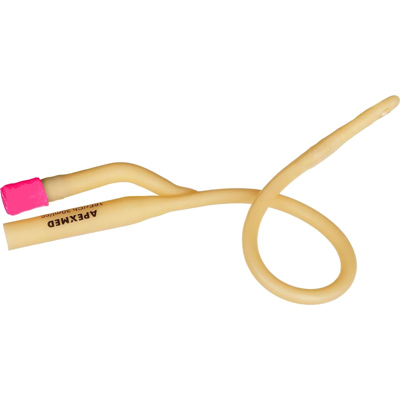 Изображение товара Урологический катетер Фолея Apexmed мужской СН/FR 18 40 см 10 штук