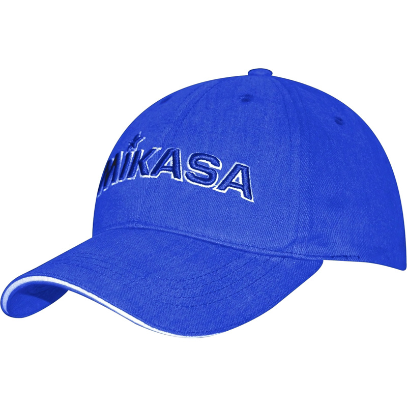 Изображение товара Бейсболка спортивная Mikasa MT260-029 100% хлопок синий для взрослых