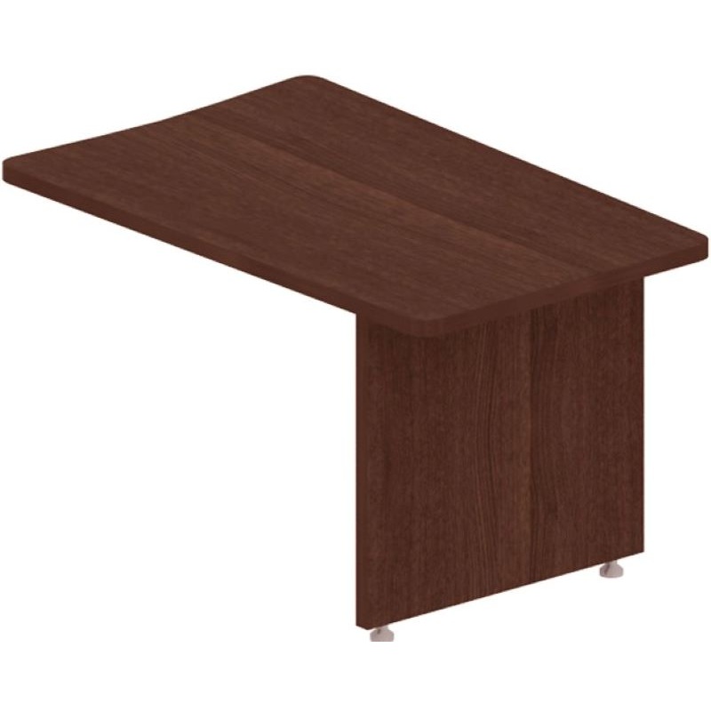 Изображение товара Брифинг-приставка к столам Форум орех 1300x830x750 мм офисная мебель
