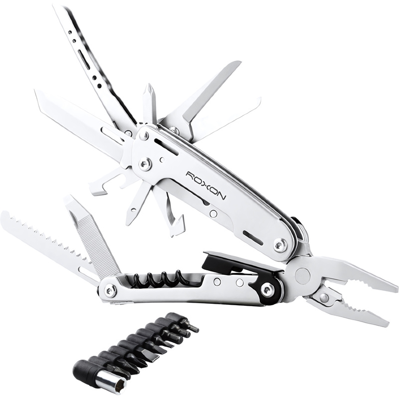Изображение товара Мультитул Roxon Storm S801S 16 функций сталь (серебристый)