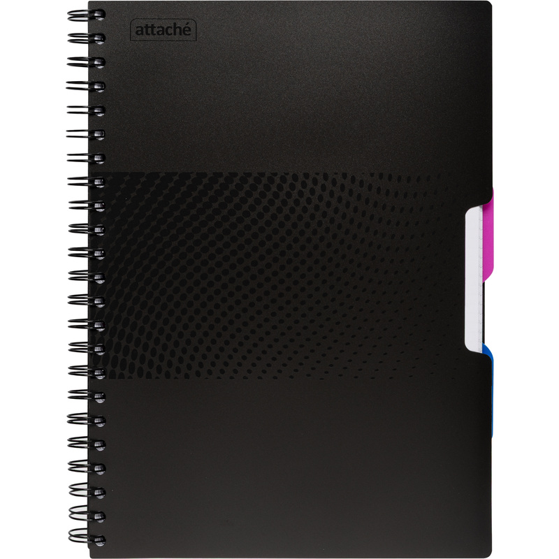 Изображение товара Бизнес-тетрадь Attache Digital A4 140 листов черная в клетку