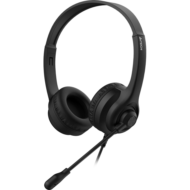 Изображение товара Проводная гарнитура A4Tech HU-8 с USB подключением