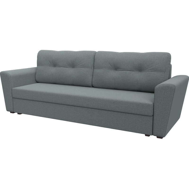 Изображение товара Диван-кровать трёхместный Комфорт Амстердам Лайт серый ткань