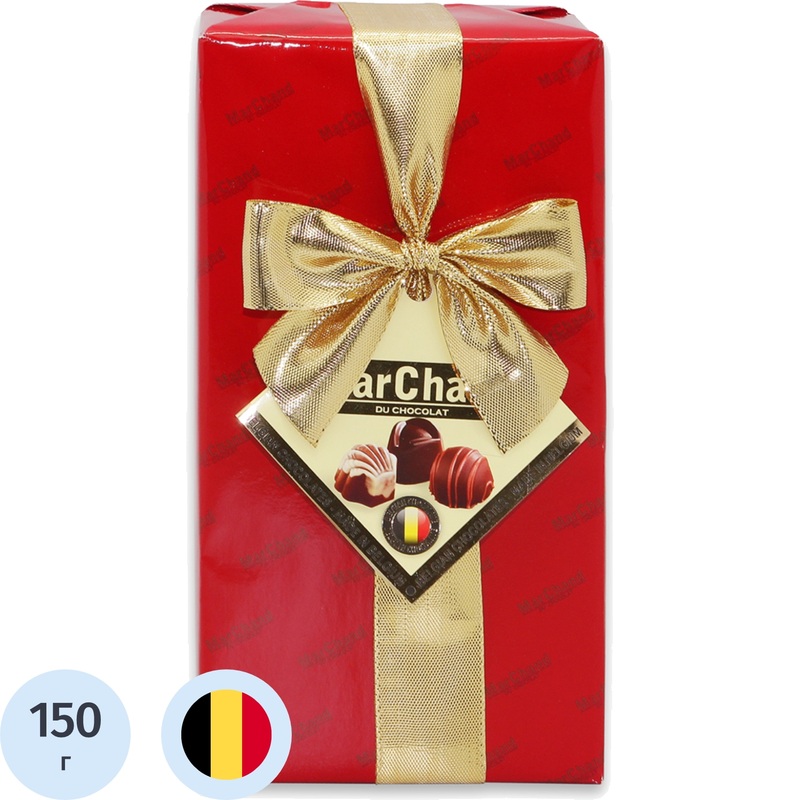 Изображение товара Конфеты шоколадные MarChand Пралине ассорти 150 г бельгийский шоколад