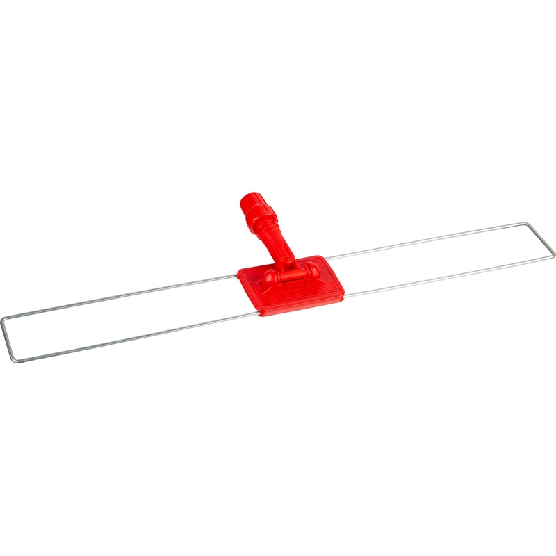 Изображение товара Держатель МОПа Эко-Форс 80x9 см металлопластиковый красный для профессиональной уборки