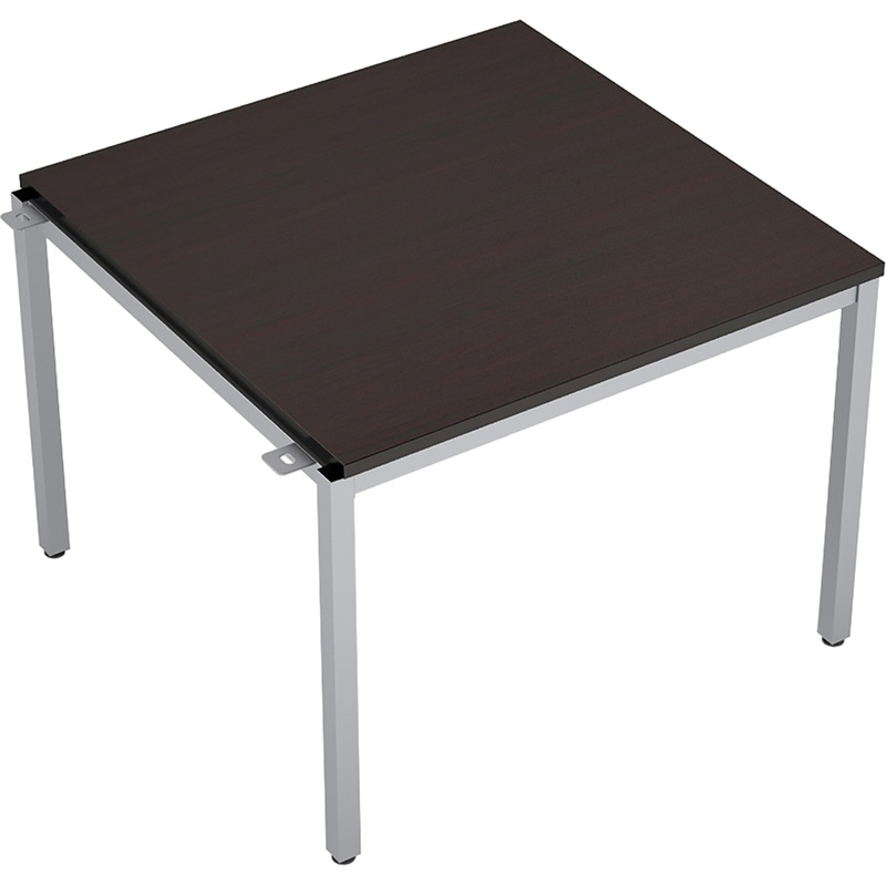 Изображение товара Элемент стола для переговоров Avance 6МПН.001 венге алюминий 1000х1000х750 мм