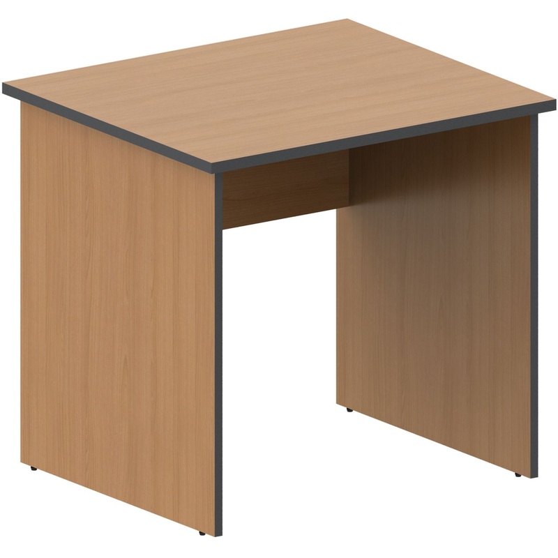 Изображение товара Стол прямой Агат АО-5 из ЛДСП 800х700х750 мм бежевый ольха