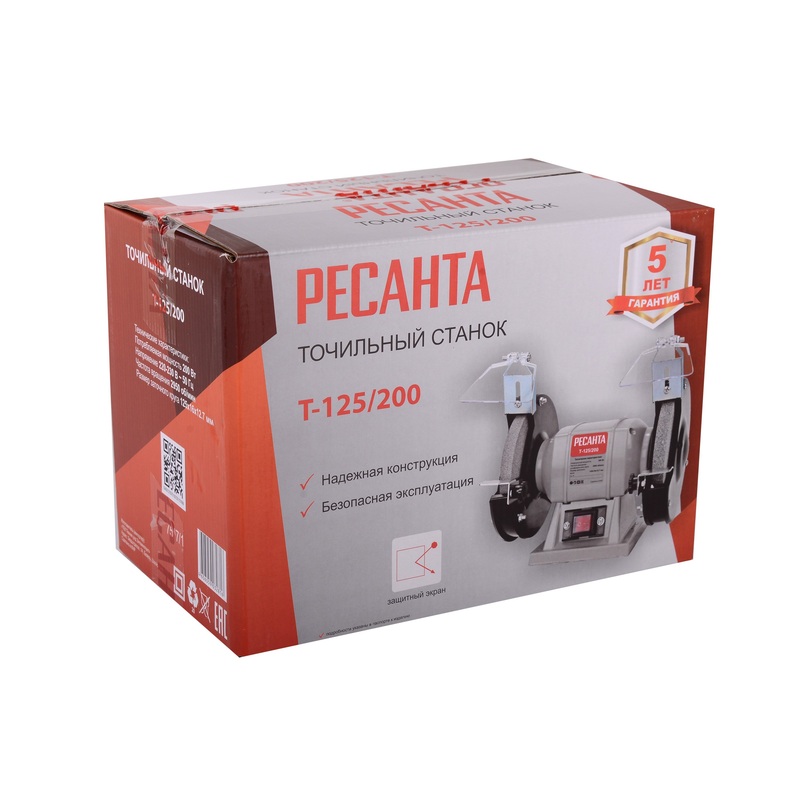 Изображение товара Станок заточный (точило) Ресанта Т-125/200 (75/7/1)
