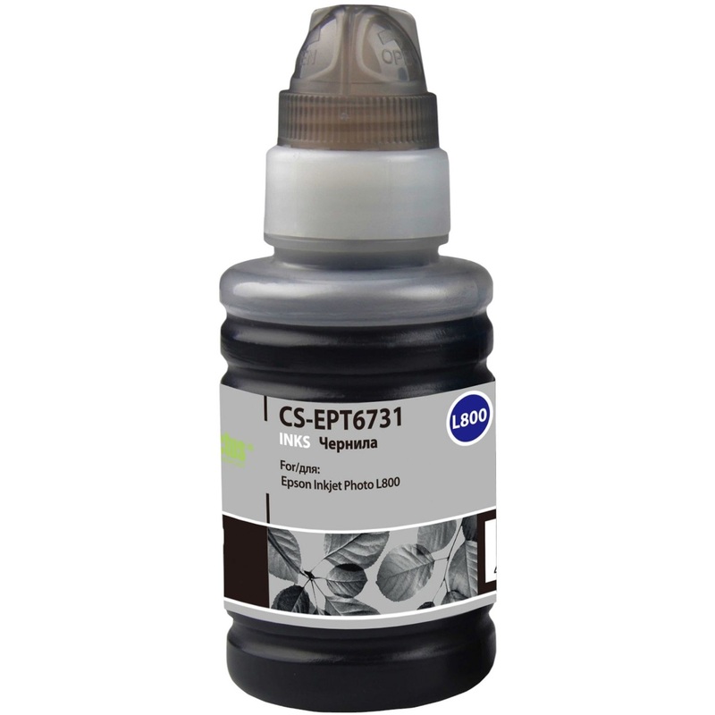Изображение товара Чернила Cactus T6731 CS-EPT6731 для Epson черные повышенной емкости 100 мл
