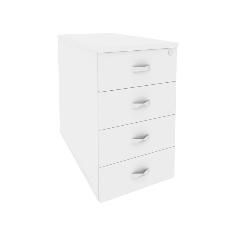 Изображение товара Тумба приставная Onix O.TPO-1.8 белый бриллиант 432х800х750 мм