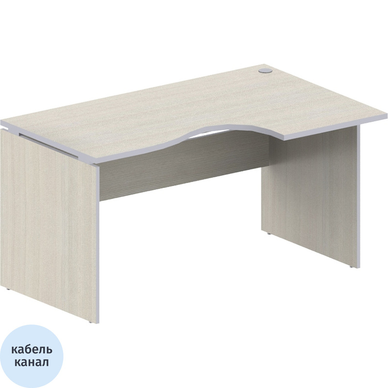 Изображение товара Стол эргономичный Vita V-1.5 левый (сосна карелия, 1400х900х750 мм)