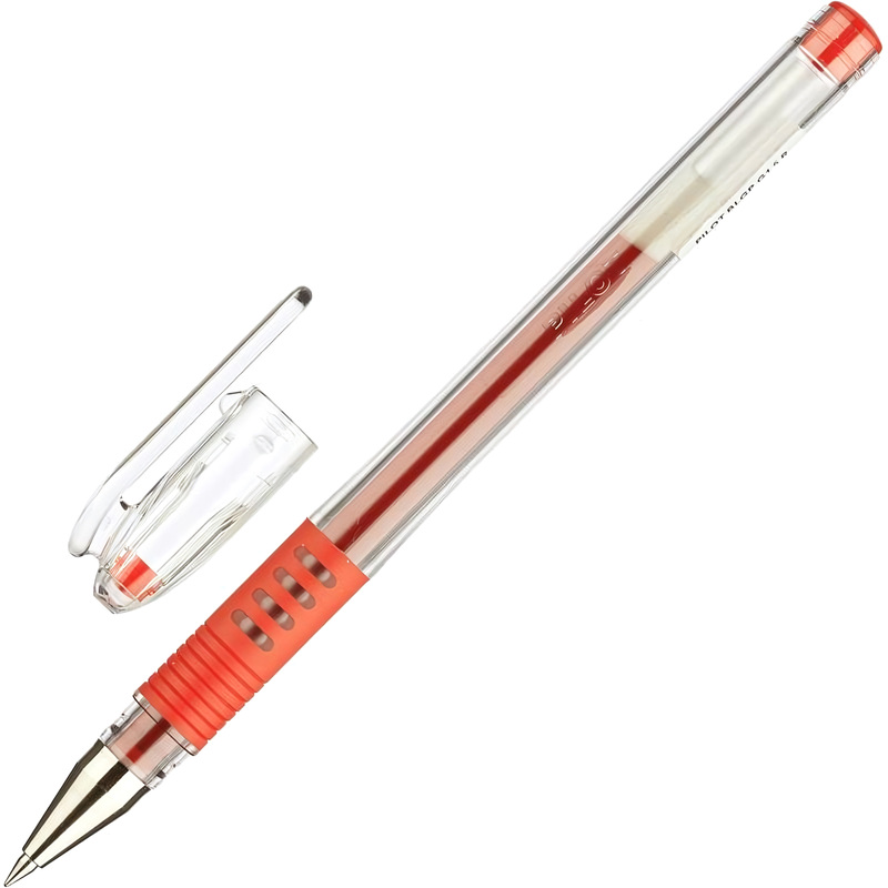 Изображение товара Гелевая ручка Pilot BLGP-G1-5 красная 0.3 мм сменный стержень