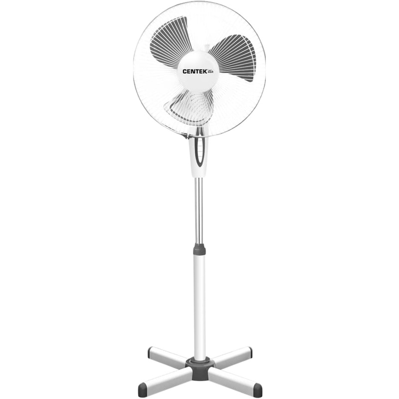 Изображение товара Вентилятор напольный Centek CT-5015 белый/серый