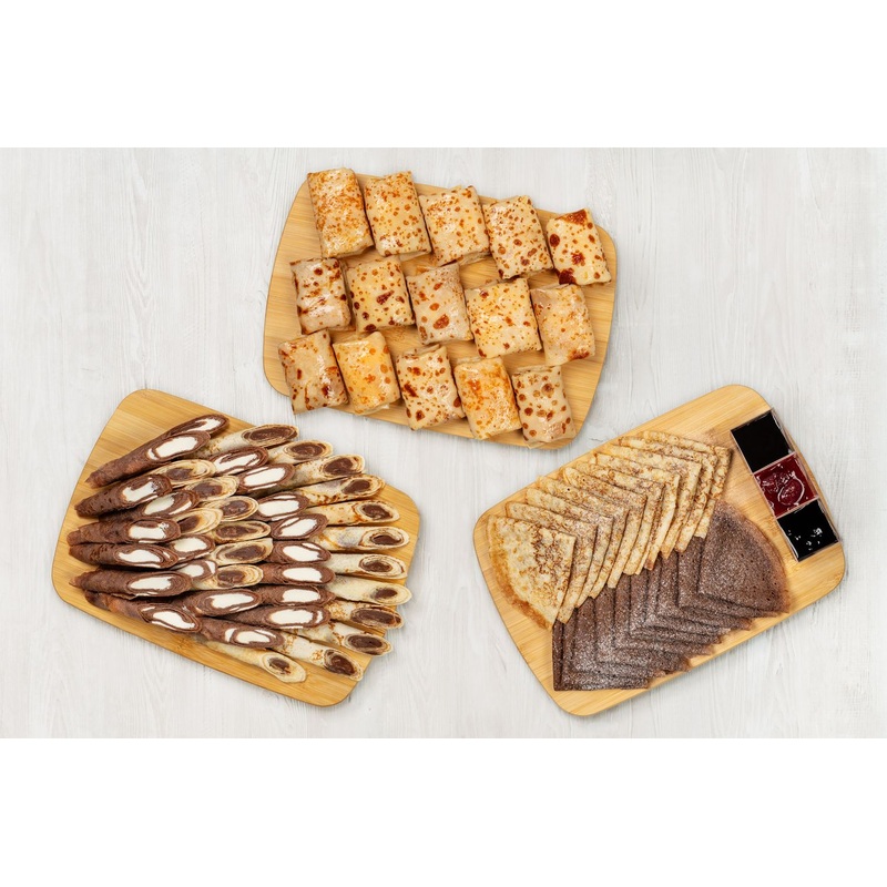 Изображение товара Фуршетный сет Блинный фуршет на 5-10 персон с разнообразными блинами и закусками