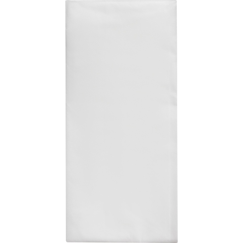 Изображение товара Одноразовая скатерть Luscan из спанбонда 110x140 см белая для мероприятий