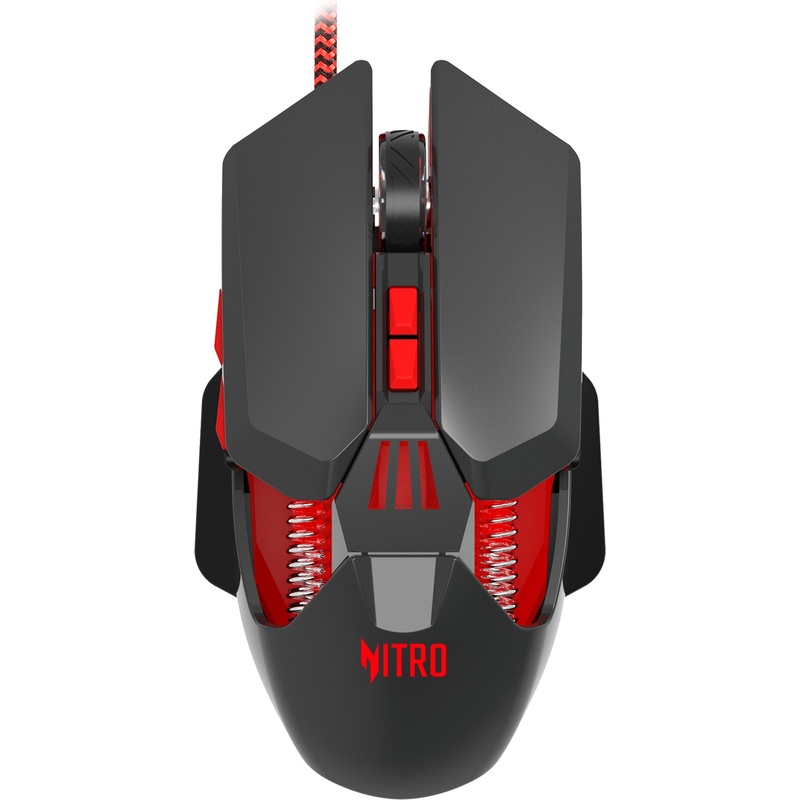 Изображение товара Игровая мышь Acer Nitro OMW302 с подсветкой 7200 dpi USB черная