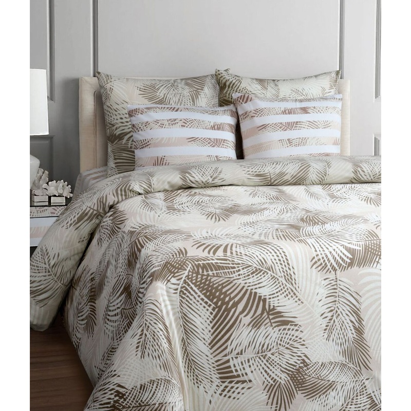 Изображение товара Постельное белье Mona Liza Panna семейное бязь 100% хлопок бежевое