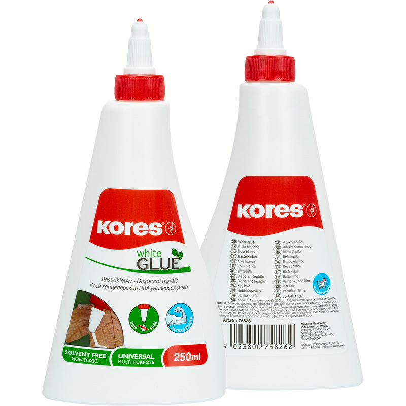 Изображение товара Клей ПВА 250мл Kores