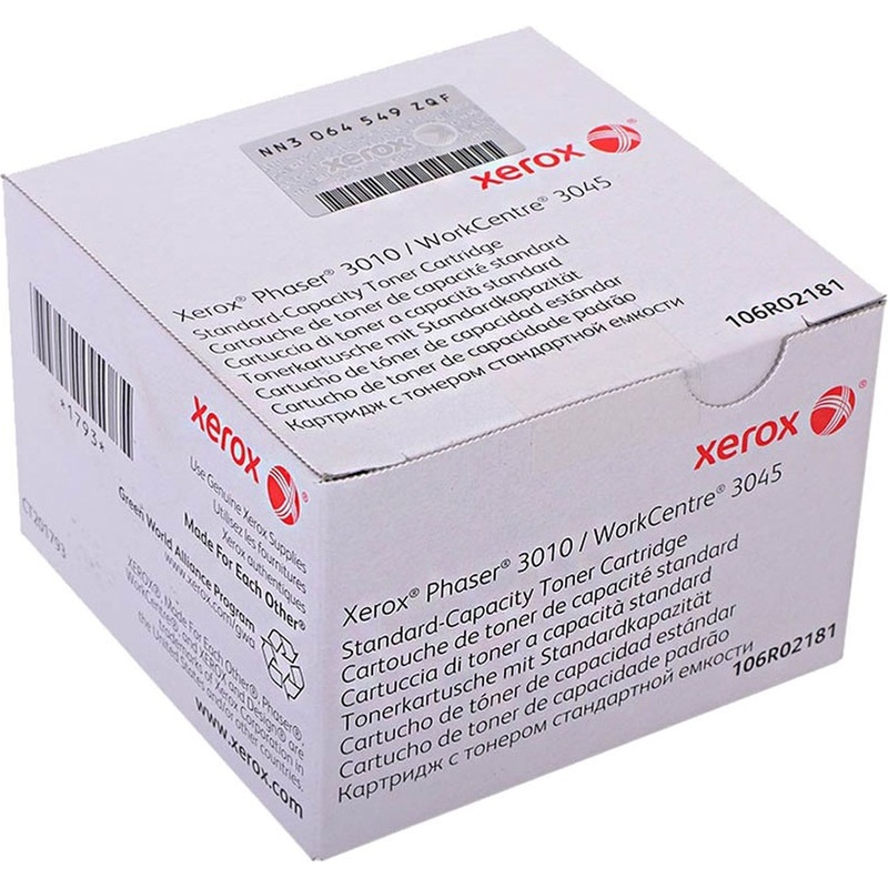 Изображение товара Картридж лазерный Xerox 106R02181 черный оригинальный