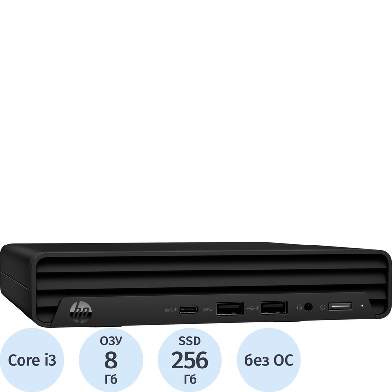 Изображение товара Неттоп HP 260 G9 Mini с процессором Core i3 и SSD 256 ГБ