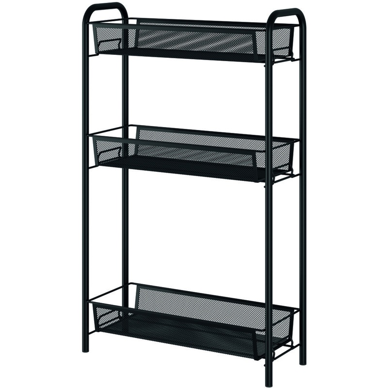 Изображение товара Этажерка Ладья 1 чёрная 440х170х715 мм