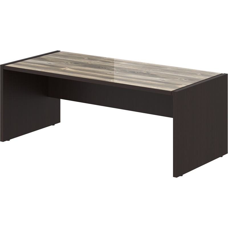 Изображение товара Стол руководителя Morris MST 209 дуб базель венге магия 2000х900х750 мм прочный