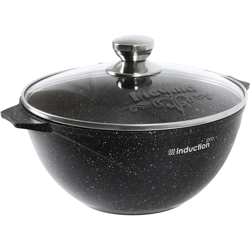 Изображение товара Алюминиевый казан Мечта Гранит black Induction Pro 4.5л с антипригарным покрытием