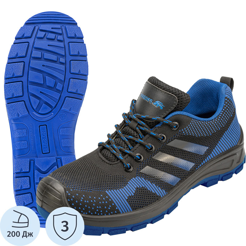 Изображение товара Полуботинки рабочие летние Prosafe 8731/1-2 ПУ-ПУ из текстиля с композитным подносоком