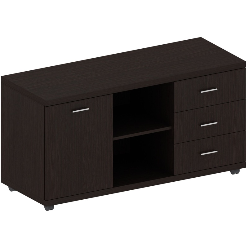 Изображение товара Тумба сервисная Президент-Pro ПР403 венге цаво 1200х450х600 мм 3 ящика