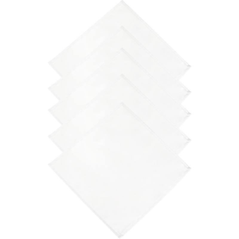 Изображение товара Сервировочная салфетка под приборы Luscan 35х35 см журавинка белая