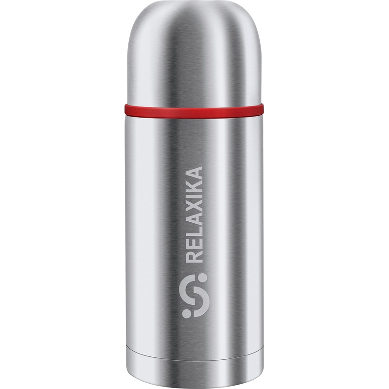 Изображение товара Термос Relaxika 102 на 750 мл из нержавеющей стали с узким горлом и двумя чашками