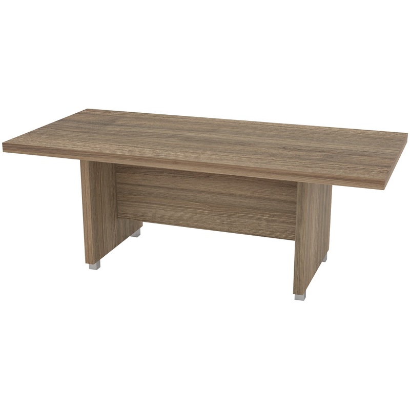 Изображение товара Стол для переговоров Комус Мебель Easy Director дуб шамони тёмный 2100х1000х780 мм