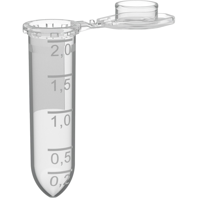 Изображение товара Пробирка лабораторная Перинт 2 мл для центрифуг 500 штук