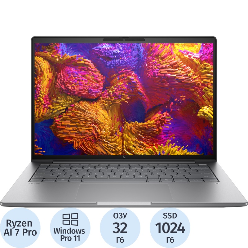 Изображение товара Ноутбук HP ZBook 8 G1ak 14" Мощный процессор и 32 ГБ оперативной памяти