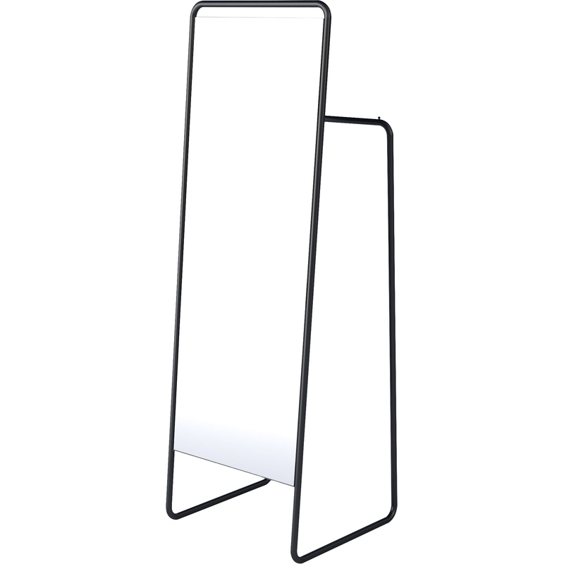 Изображение товара Зеркало напольное с вешалкой Капричо-7 (чёрное, 1350х500 мм) Изображение товара Зеркало напольное с вешалкой Капричо-7 (чёрное, 1350х500 мм)