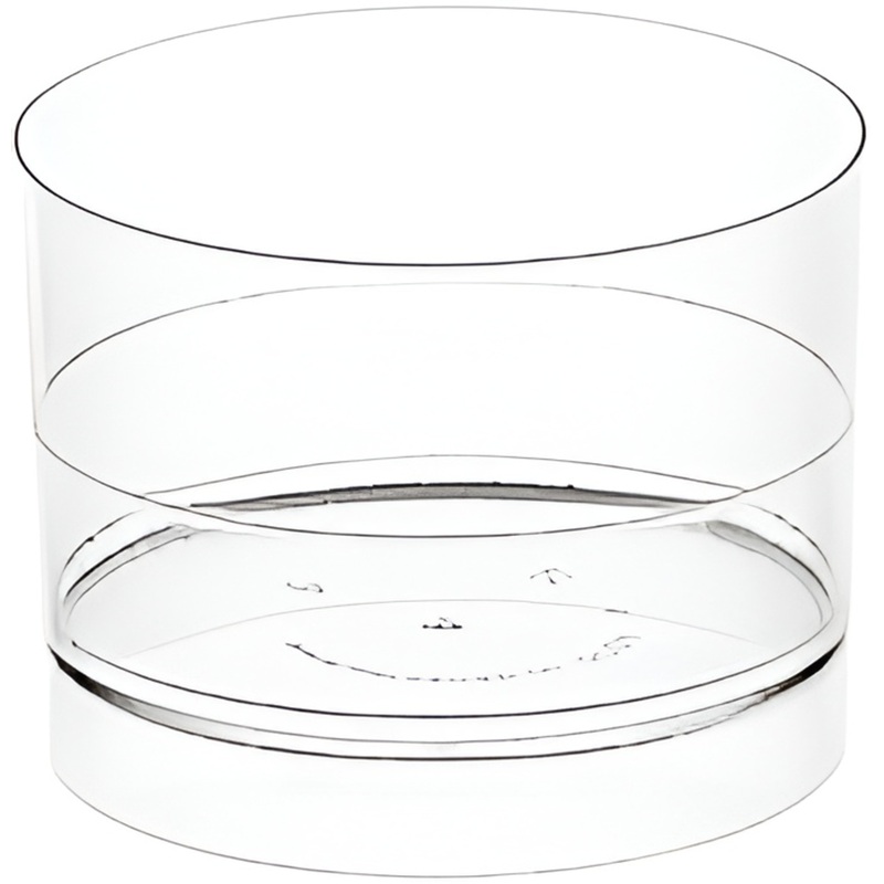 Изображение товара Форма фуршетная Аэроснаб Чашка Ноль 60 мл 53х53 мм прозрачная (210 штук в упаковке)