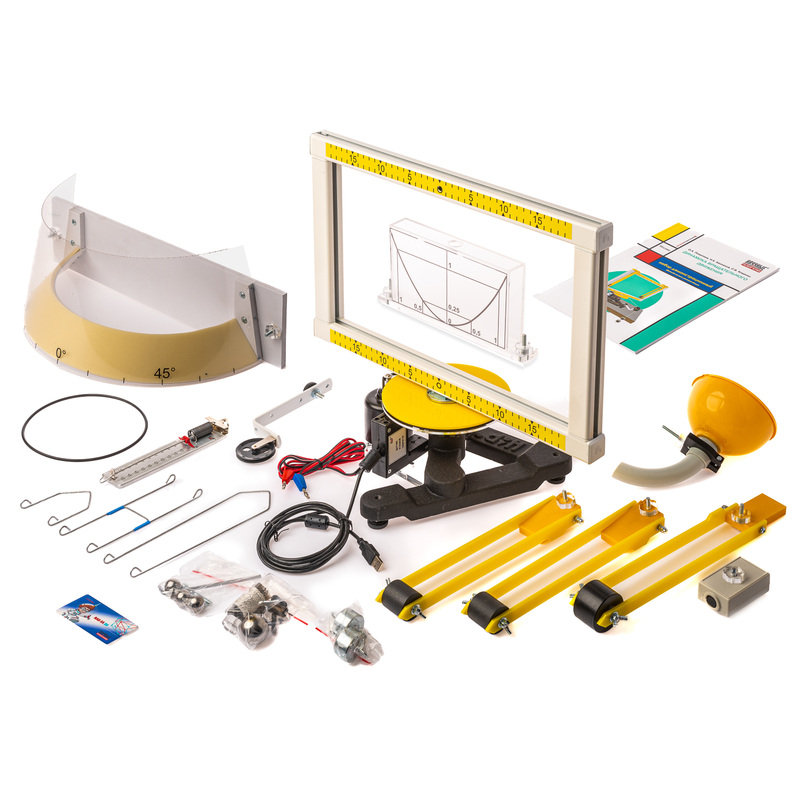 Изображение товара Учебный демонстрационный набор по динамике вращательного движения Научные развлечения 2.14.40