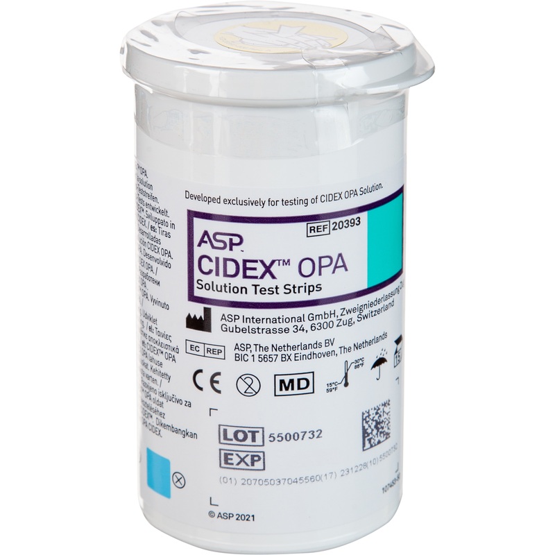 Изображение товара Индикатор концентрации растворов Сайдекс ОПА 2 шт. в упаковке для дезинфекции