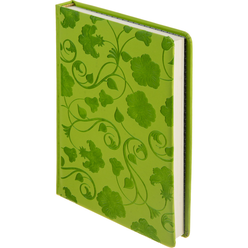 Изображение товара Ежедневник недатированный Attache Selection Campanula искусственная кожа А5 160 листов зелёный