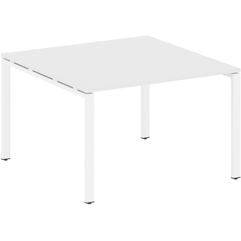 Изображение товара Стол для переговоров Metal System Style БП.ПРГ-1.2 белый 1200x1235 мм