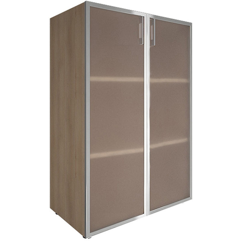 Изображение товара Шкаф для документов Yalta LT-ST 2.4R со стеклом ацкия лорка 800х450х1195 мм